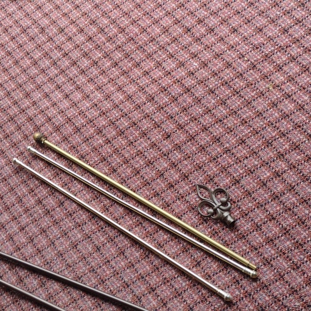 Decorative Curtain Rods Sets(3) - Picture 4 of 6